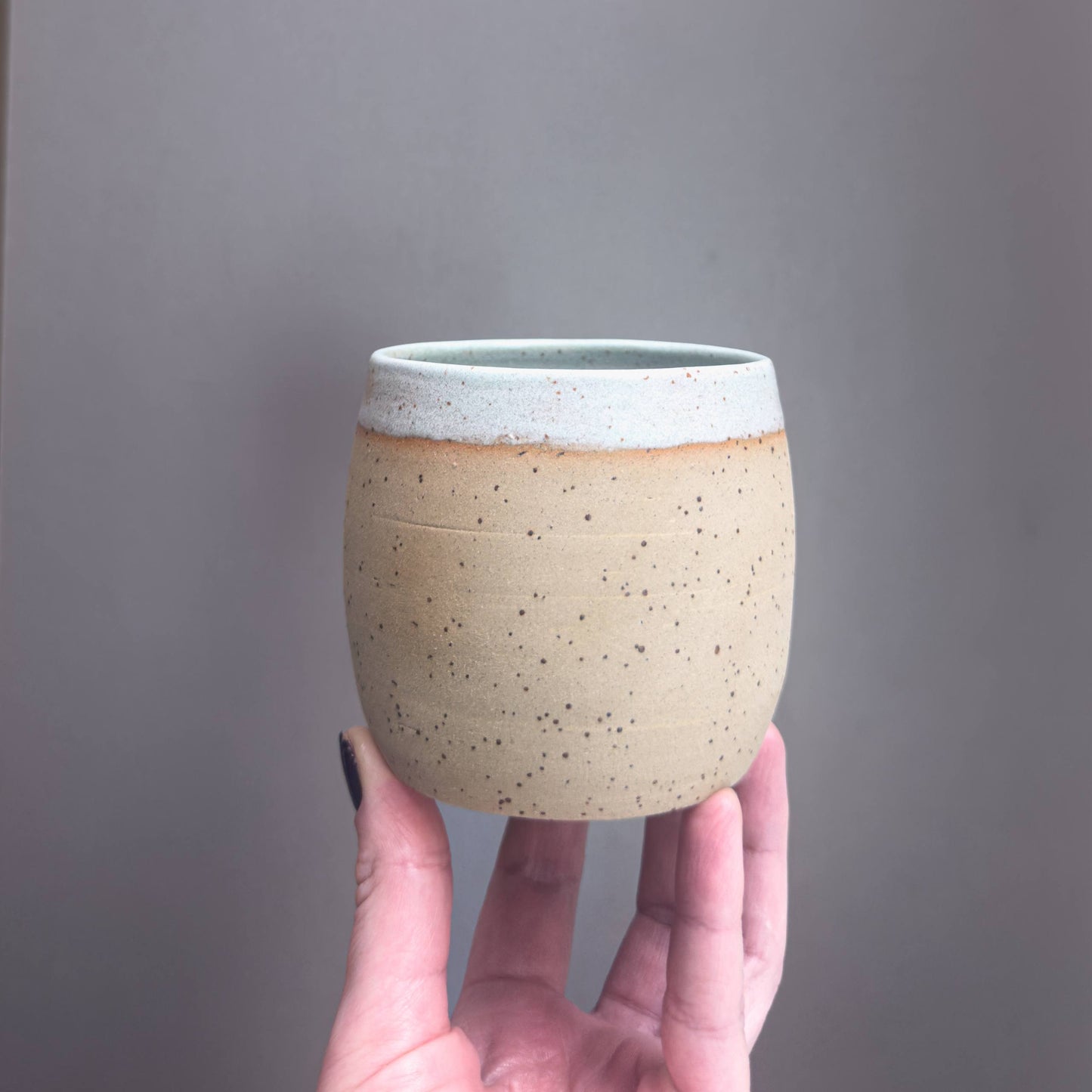 Stoneware Cup – Sage