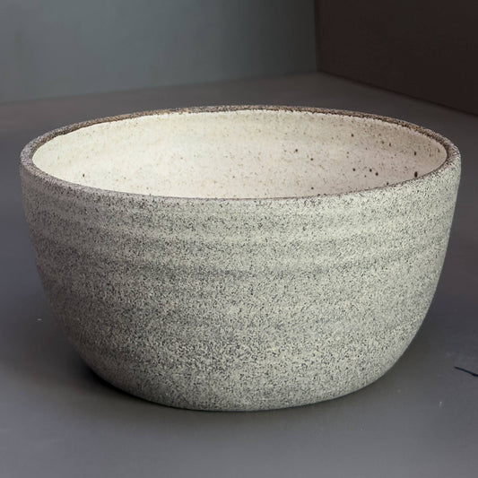 Stoneware Bowl – Speckled White