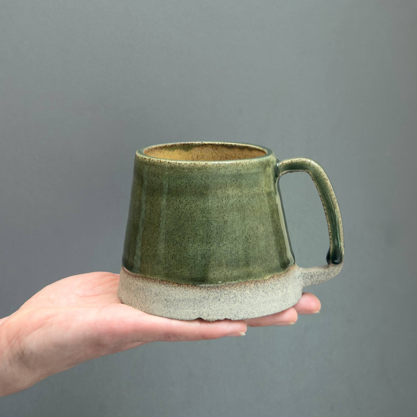 Stoneware Mug – Forest Green