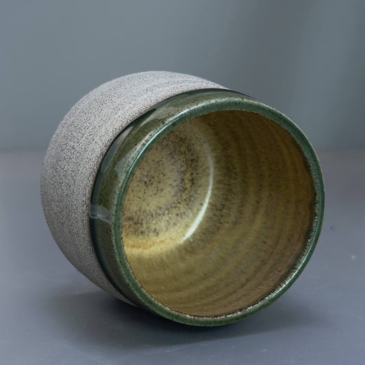 Stoneware Cup – Forest Green