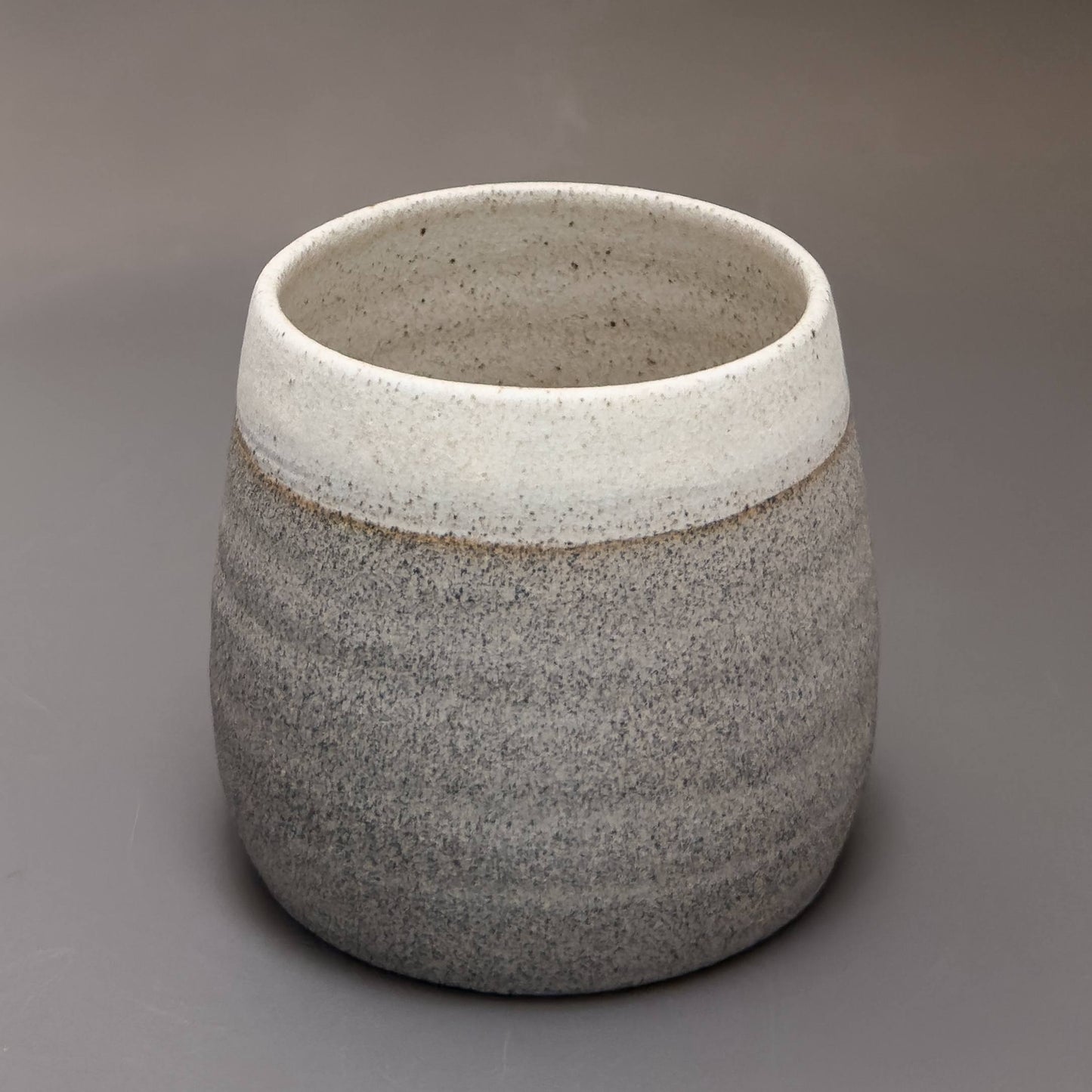 Stoneware Cup – Speckled White