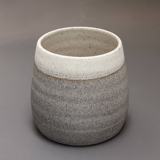 Stoneware Cup – Speckled White
