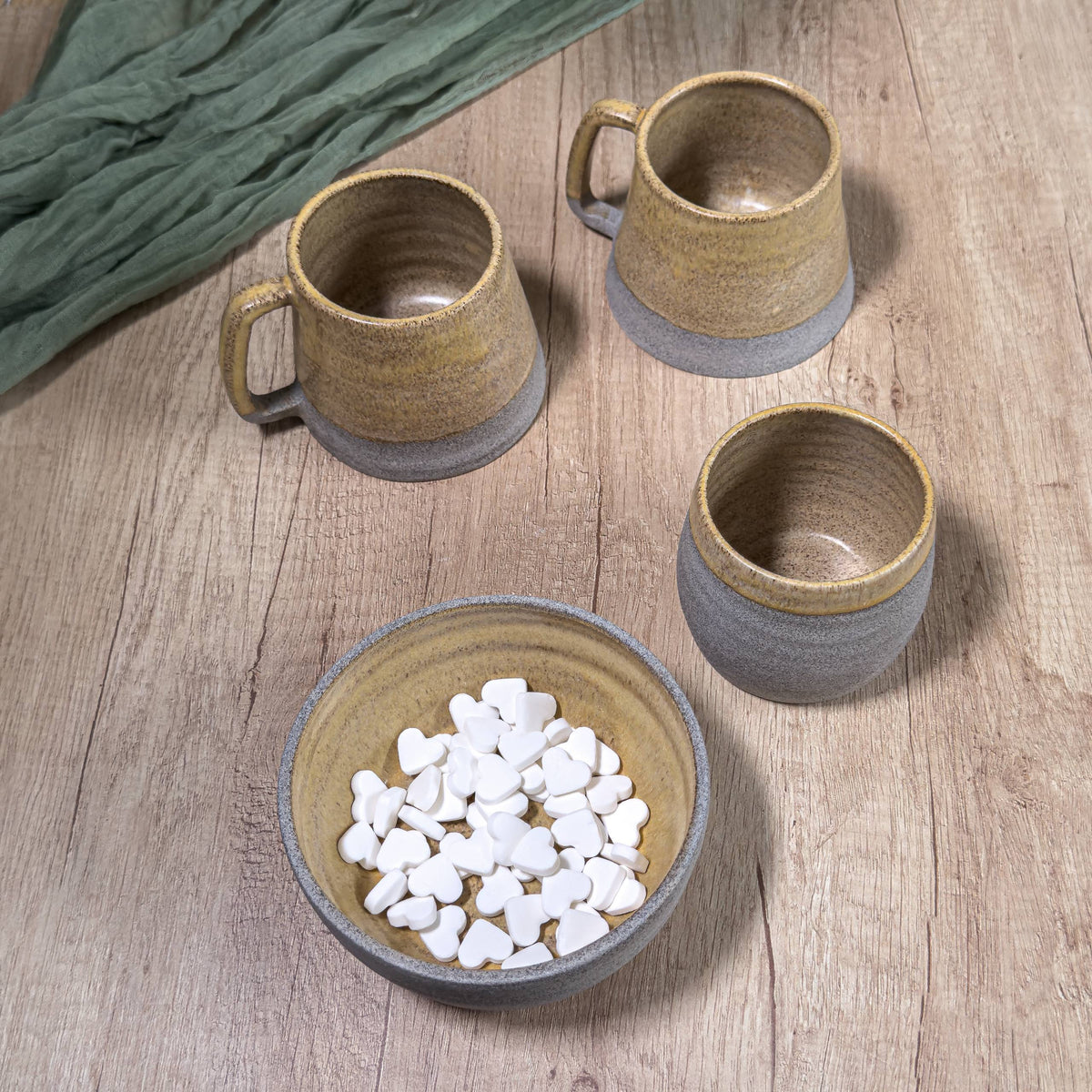 Stoneware Bowl – Ochre
